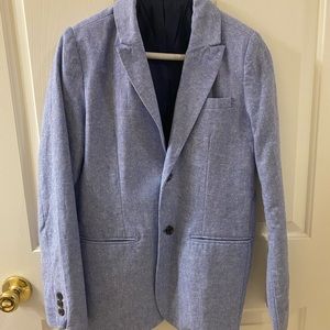 Cat & Jack Boys Light Blue Blazer- Size 16 NWOT